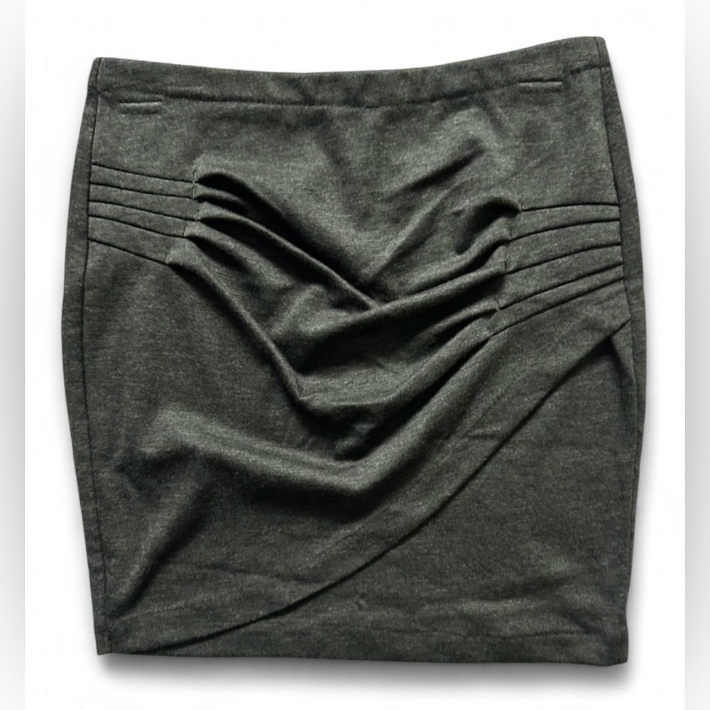 Element Gray Pencil Mini Skirt